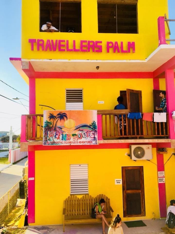 Travellers Palm Backpackers Hostel Caye Caulker Exterior foto