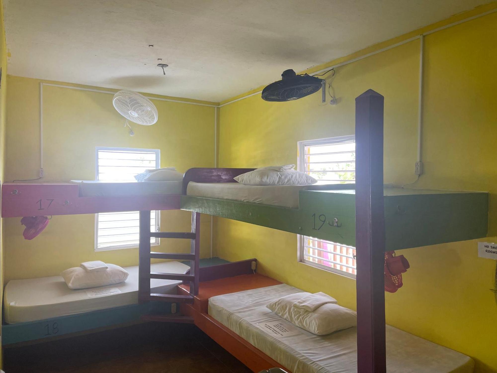 Travellers Palm Backpackers Hostel Caye Caulker Exterior foto