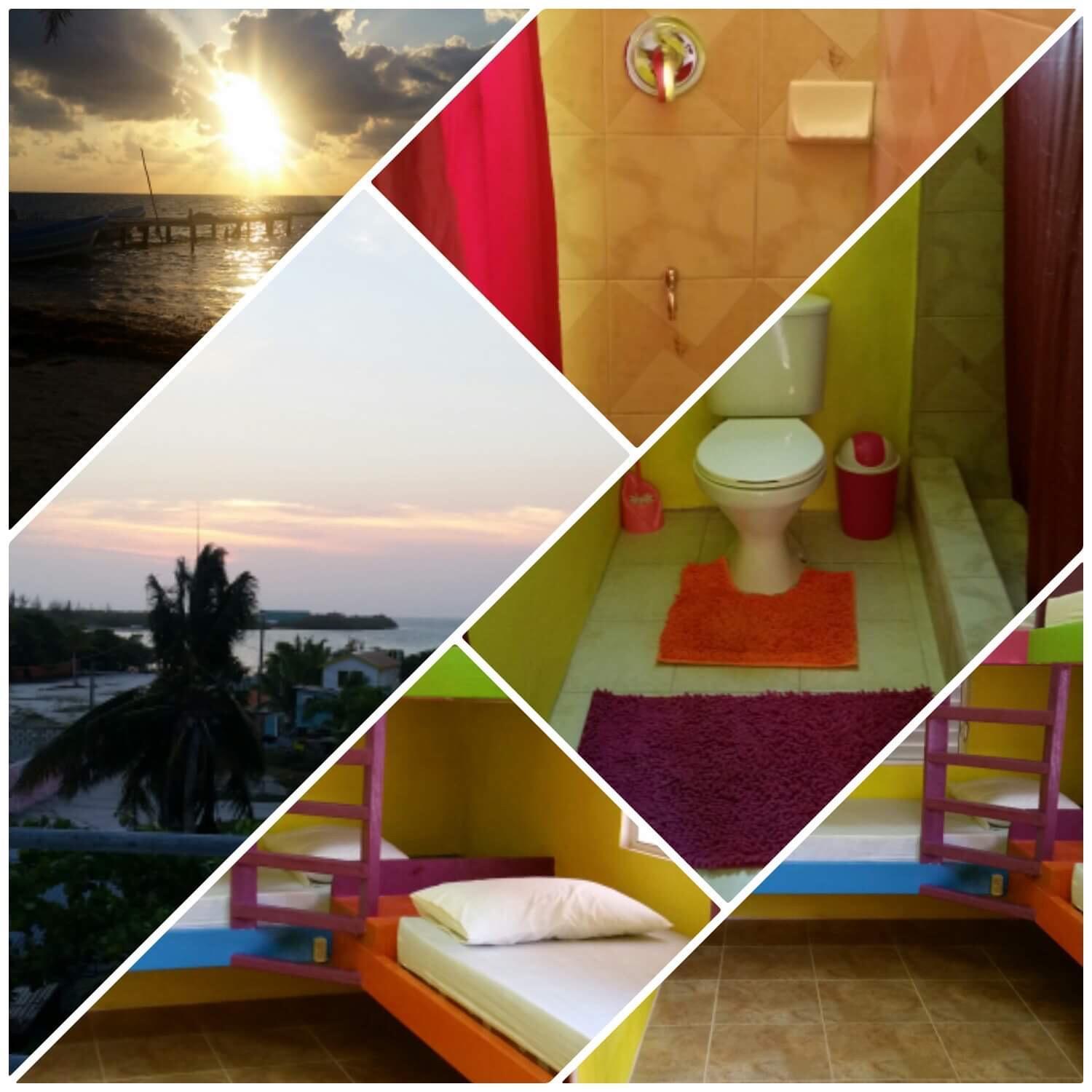 Travellers Palm Backpackers Hostel Caye Caulker Exterior foto