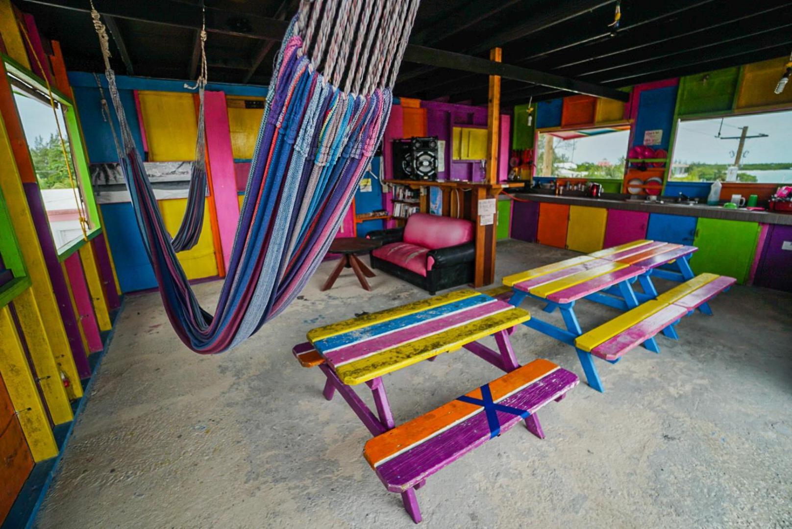 Travellers Palm Backpackers Hostel Caye Caulker Exterior foto